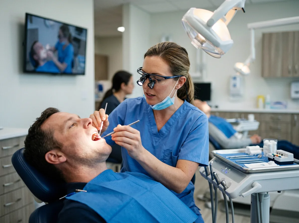 Klinik eğitim videosunu otomatik Türkçe dublaj ile izleyen uzman